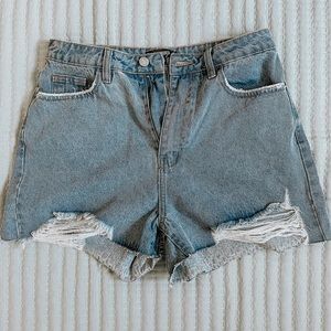 Missguided size 8 high waisted shorts